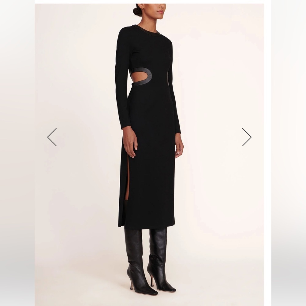 STAUD Long Sleeved Dolce Dress